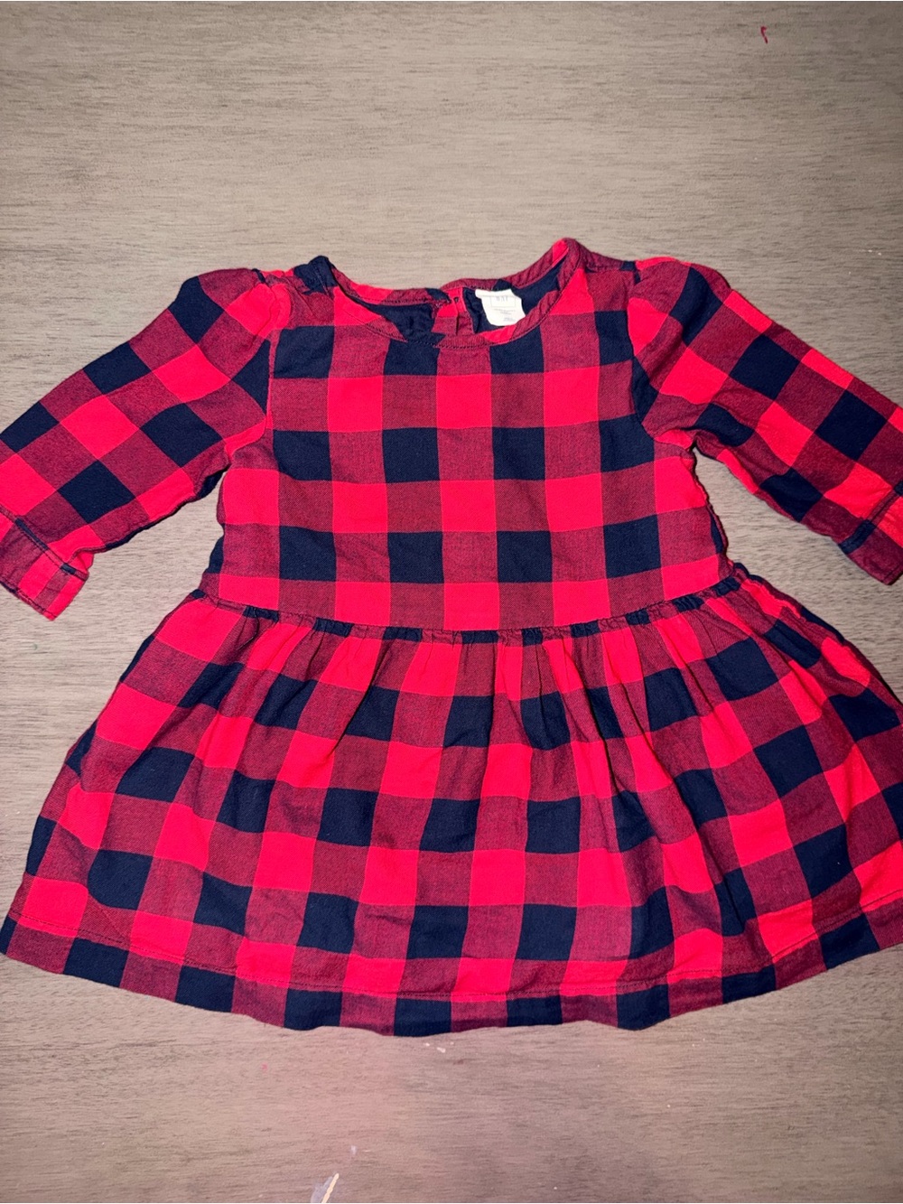 Red & Black Plaid gap Kids Dress - Classic Buffalo Check